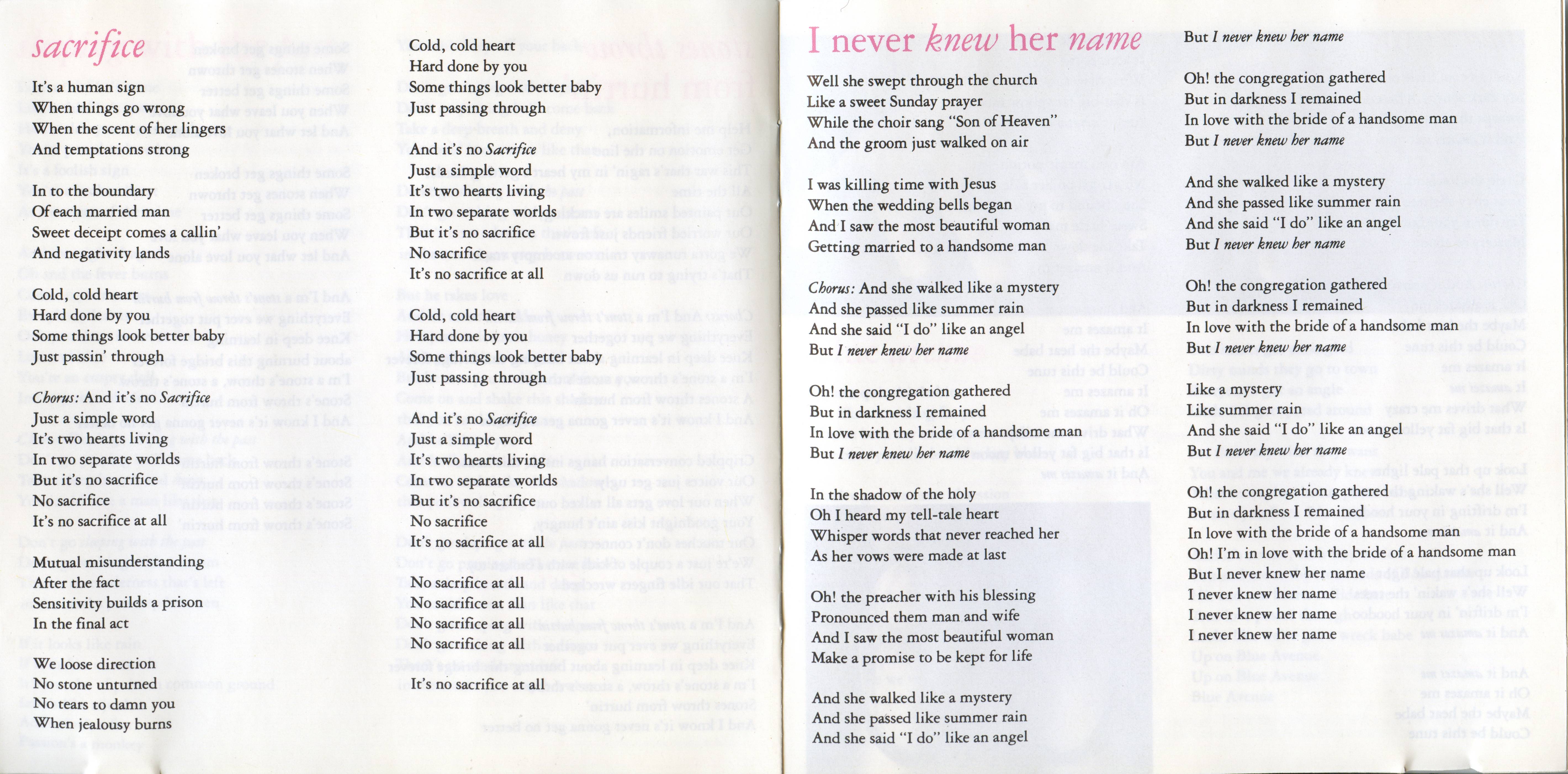 Elton John Sleeping With The Past [booklet06 d]